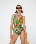 Maillot de bain 1 pièce sans armatures décolleté plongeant Botanic Nuria Ferrer Swimwear & Beachwear NF-12261-UNIC-BOTANIC 3