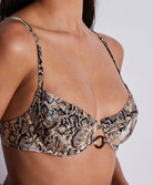 Haut de maillot de bain balconnet Aubade Bain Fierce spirit Serpent 2V15-SERP