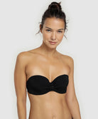 Maillot de bain bandeau La Smart Chérie noir jet set Antigel Bain EBA7119-NJ face