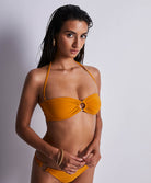 Haut de maillot bandeau coque amovible Gipsy muse Saffron Aubade Bain 2P06-O-SAFF