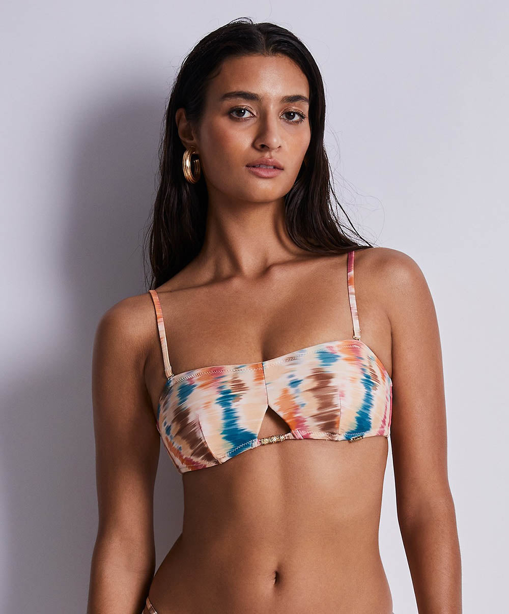 Haut de maillot bandeau coque amovible Mystic soul Seashell Aubade Bain 2Y06-O-SEAS