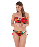 Maillot de bain bandeau armatures grande taille twist Fantasie swim Vilamoura lollipop FS6562-LOP
