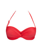 Maillot de bain bandeau coque La Starlette star corail Antigel Bain EBB7105-SC 10