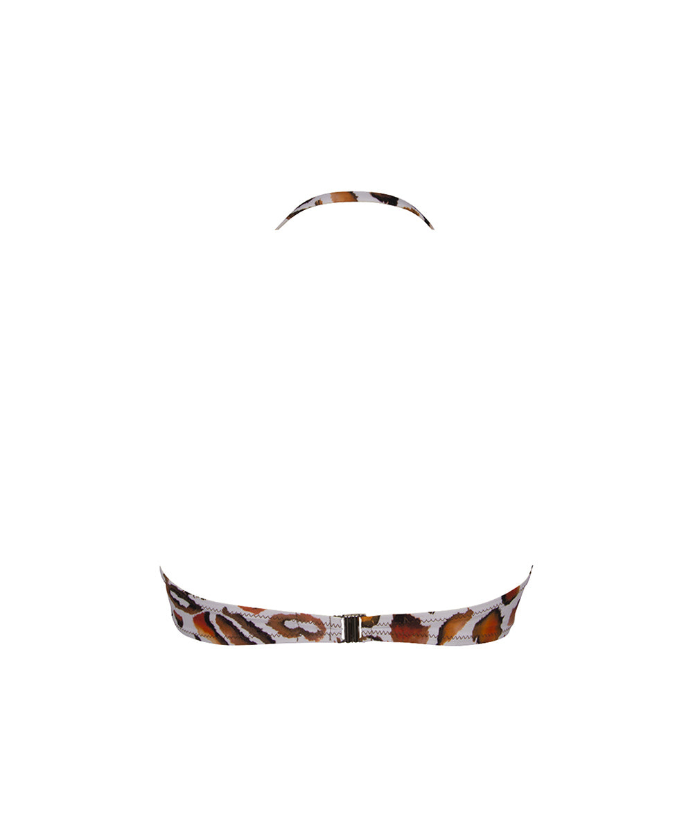 Maillot de bain bandeau coque La Muse Féline panthère Antigel Bain EBB7146-BF