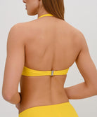 Maillot de bain bandeau coque La Chiquissima jaune Antigel Bain EBB7114-MS