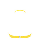 Maillot de bain bandeau coque La Chiquissima jaune Antigel Bain EBB7114-MS