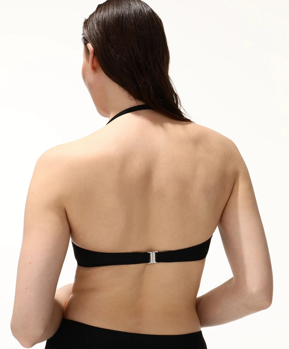 Maillot de bain bandeau coque La Chiquissima noir Antigel Bain EBB7114-NO 5