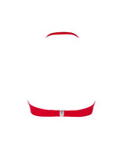 Maillot de bain bandeau coque La Chiquissima rouge Antigel Bain EBB7114-MR 10