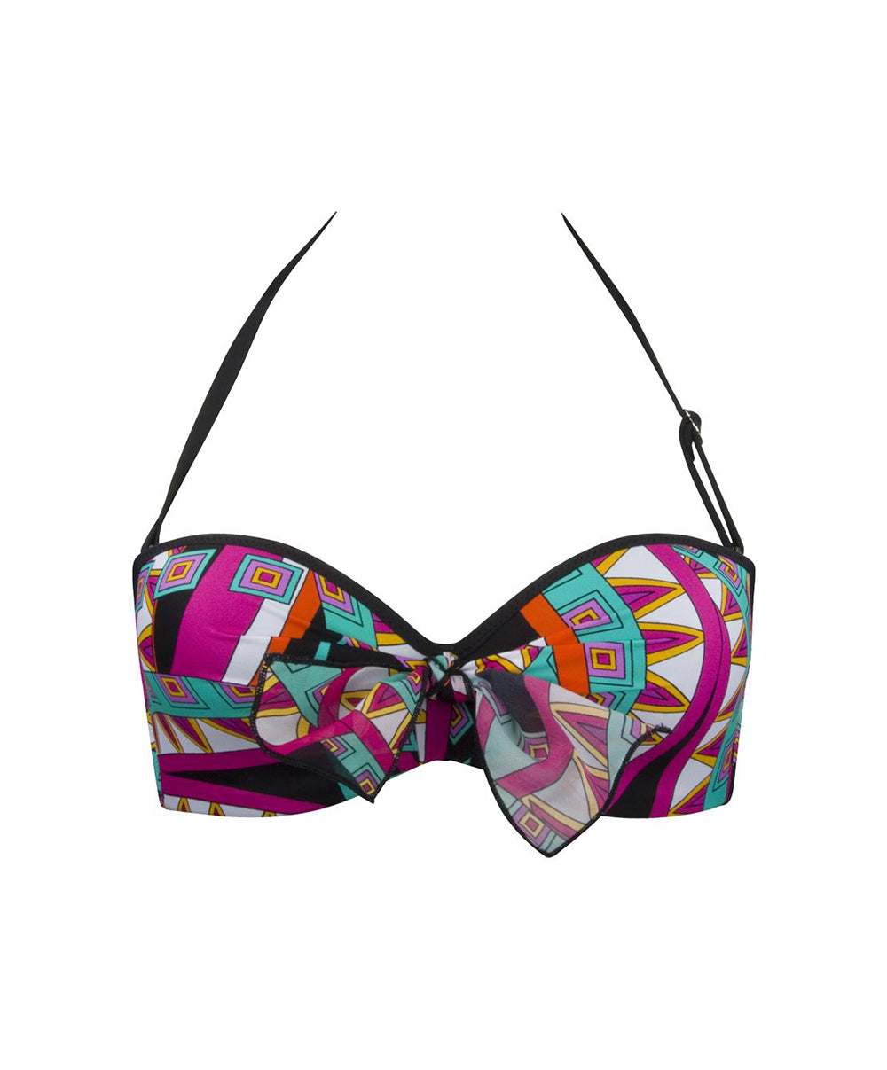 Maillot de bain bandeau coque La Psychédélia fantasmagorie Antigel Bain EBB7124-FA 10