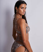 Haut de maillot de bain bandeau coque amovible Fierce spirit Serpent Aubade Bain 2V06-O-SERP