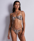 Haut de maillot de bain bandeau coque amovible Fierce spirit Serpent Aubade Bain 2V06-O-SERP