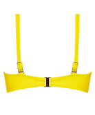 Maillot de bain bandeau grande taille La Muse des Vagues jaune Antigel Bain FBB7126-JA 100