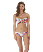 Maillot de bain bandeau paddé armatures tour de cou Rococo paisley Freya swim AS6871-PIY