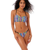 Haut de maillot de bain brassière multipositions Electro rave Multicolore Freya swim AS204214-MUI