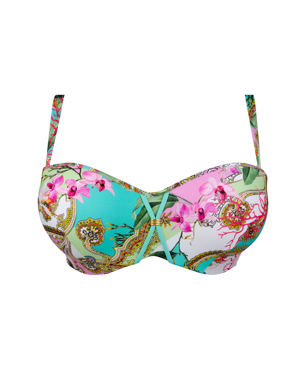 Maillot de bain brassière bonnets profonds Lise Charmel bain Splendeur Orchidée pink ABB5453-PO