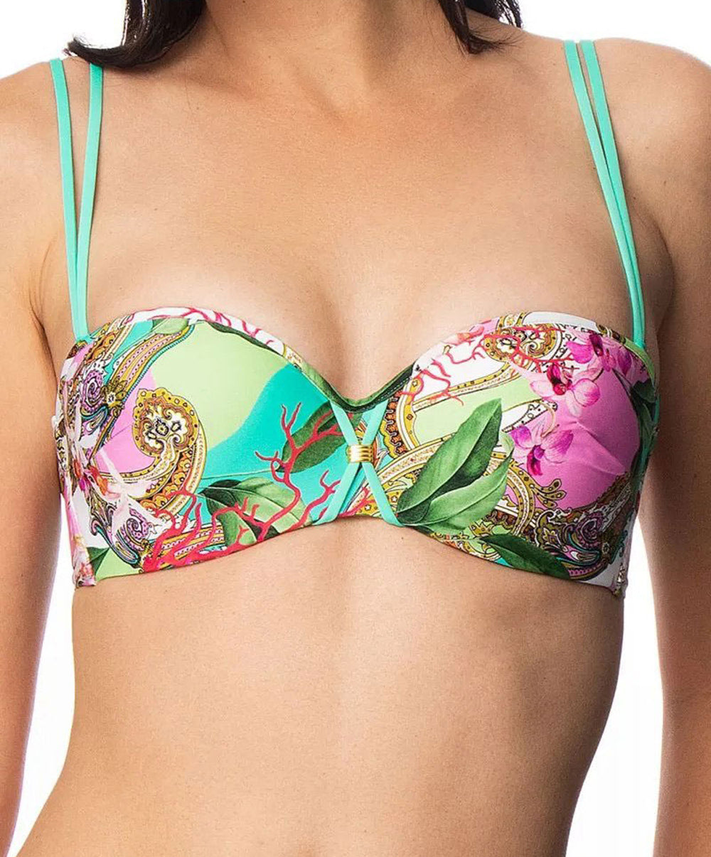 Maillot de bain brassière bonnets profonds Lise Charmel bain Splendeur Orchidée pink ABB5453-PO