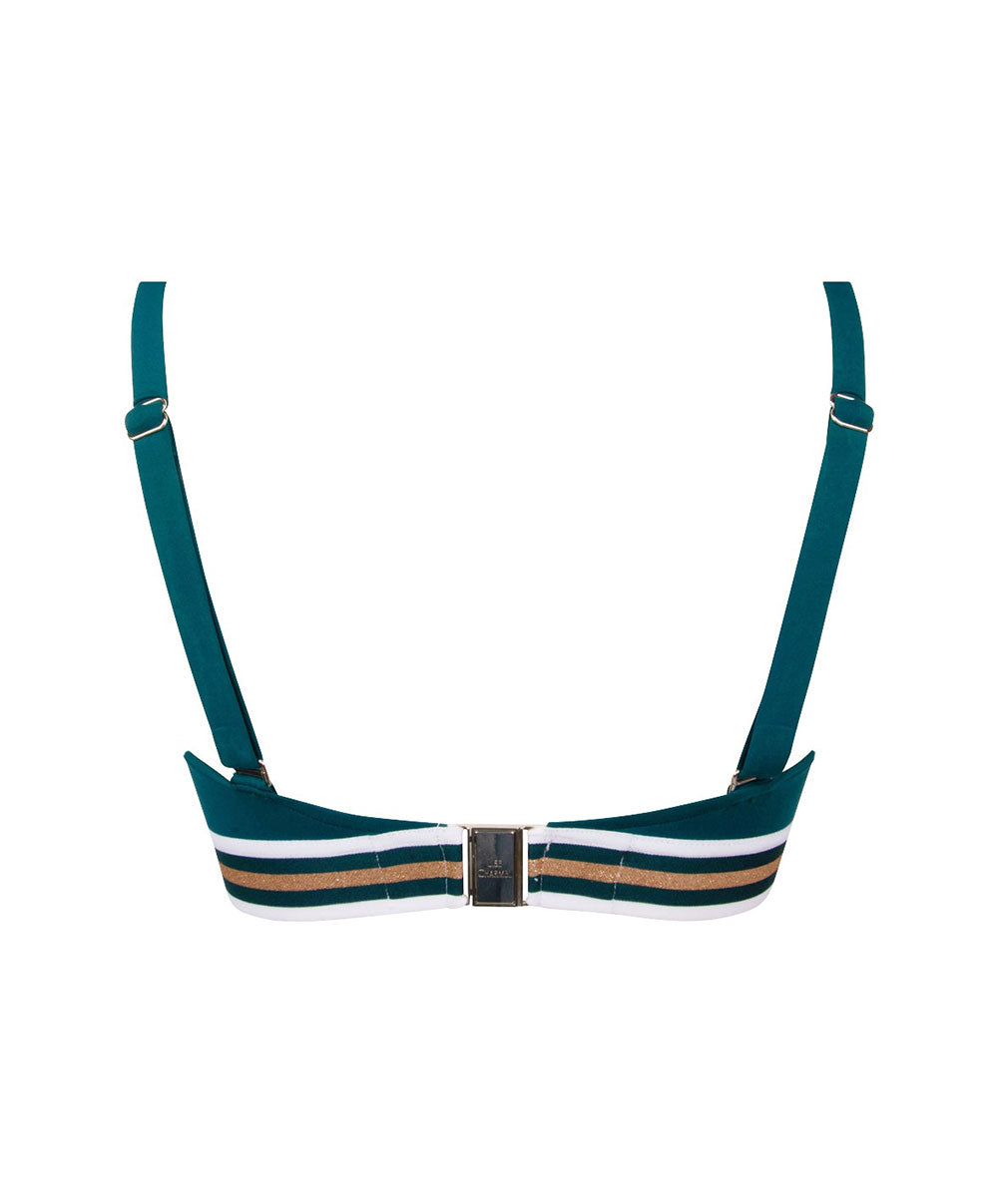 Maillot de bain brassière sans armatures Lise Charmel bain Énergie Nautique pacifique ABA2135-PN