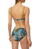 Maillot de bain brassière sans armatures Lise Charmel bain Evasion Jungle aqua ABB2156-JA
