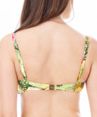 Soutien-gorge de bain coque effet push Lise Charmel bain Jungle Panthère jungle nature ABA8529-JN face