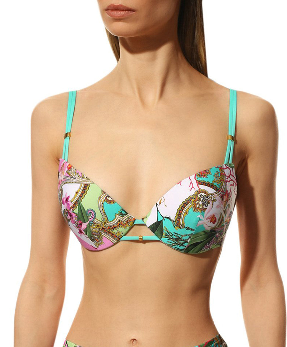 Soutien-gorge de bain coque effet push Lise Charmel bain Splendeur Orchidée pink ABB8553-PO