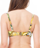 Maillot de bain corbeille bonnets profonds Lise Charmel bain Jungle Panthère jungle nature ABA3529-JN face