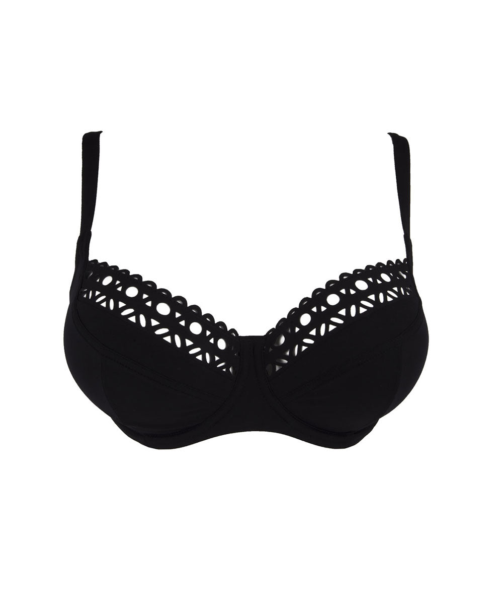 Maillot de bain corbeille bonnets profonds Lise Charmel bain Ajourage Couture noir ABA3515-NO 7