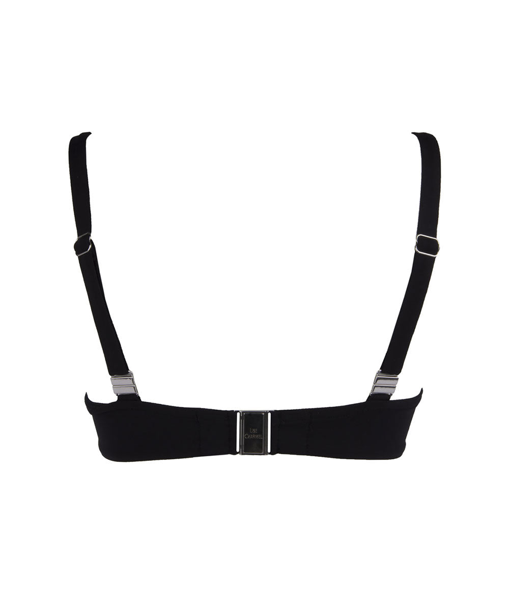 Maillot de bain corbeille bonnets profonds Lise Charmel bain Ajourage Couture noir ABA3515-NO 8