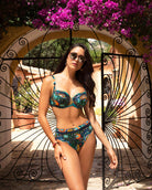 Maillot de bain corbeille bonnets profonds Lise Charmel bain Beauté Cosmique multicolore ABB3572-CC
