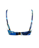 Maillot de bain corbeille bonnets profonds Lise Charmel bain Soleil floral Bleu ABB3546-BF