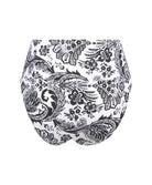 Maillot de bain culotte emboitante au dos La bandana Blanc Antigel Bain FBB0394-BB