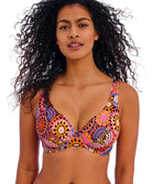 Haut de maillot de bain grandes tailles décolleté plongeant Santiago nights Mui Freya swim AS205613-MUI