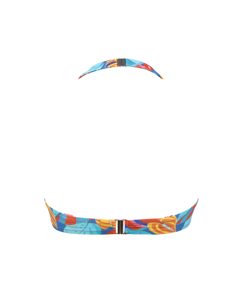 Maillot de bain grande taille coque La Foglia Antigel ciel feuillage Antigel Bain FBB4054-CF 10