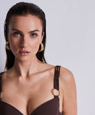 Haut de maillot push-up coque Gipsy muse Henna Aubade Bain 2P08-HENN-1