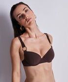 Haut de maillot push-up coque Gipsy muse Henna Aubade Bain 2P08-HENN-1