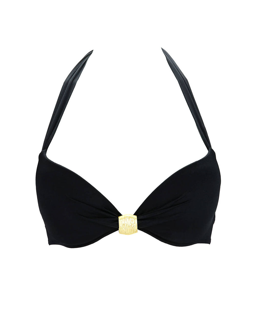 Maillot de bain push up Cleopatra Chantelle noir