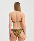Maillot de bain slip à nouettes bikini La Muse Africa jaune Antigel Bain EBB0156-JA 