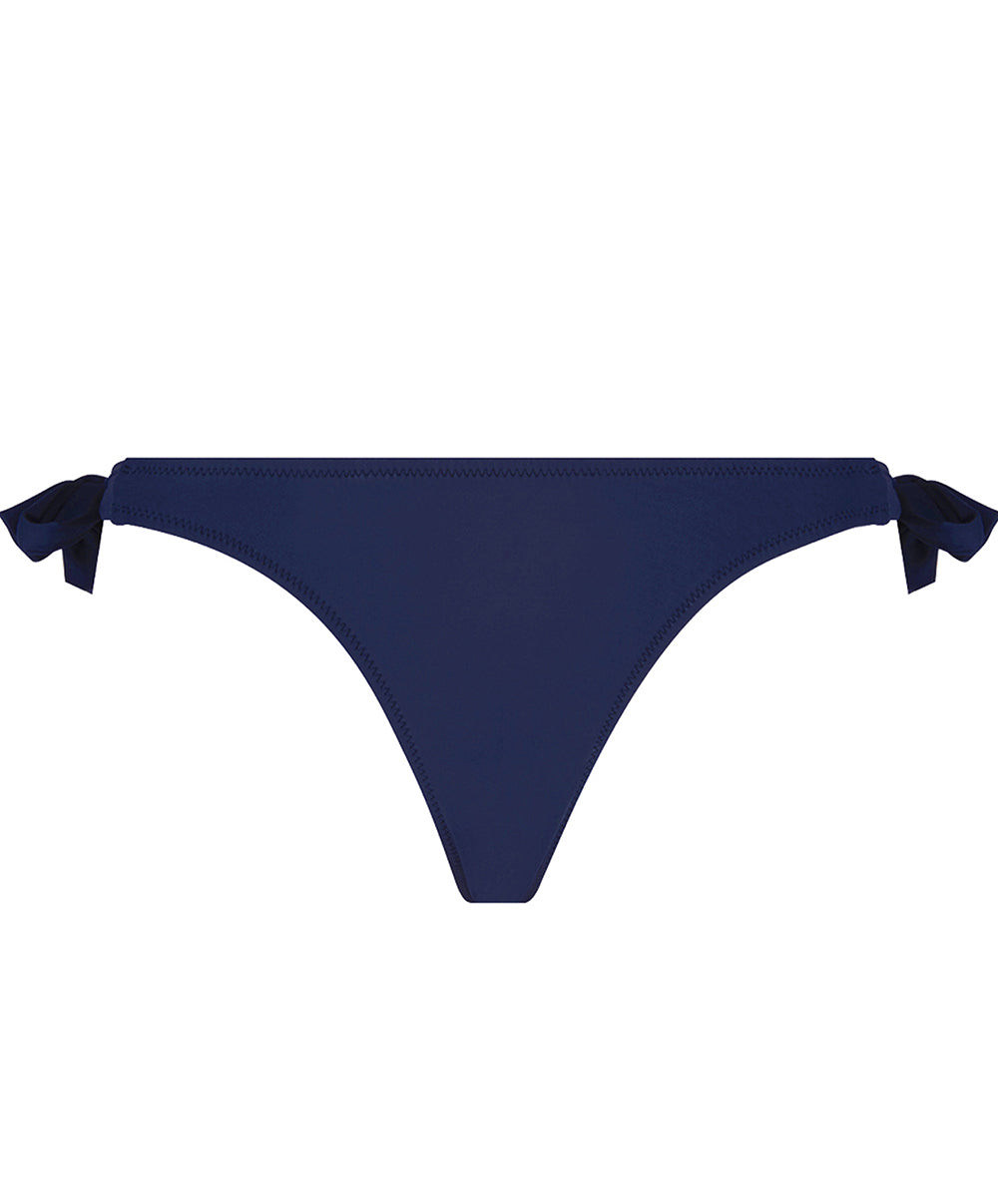 Maillot de bain slip à nouettes bikini La Chiquissima marine Antigel Bain EBB0114-MM 1