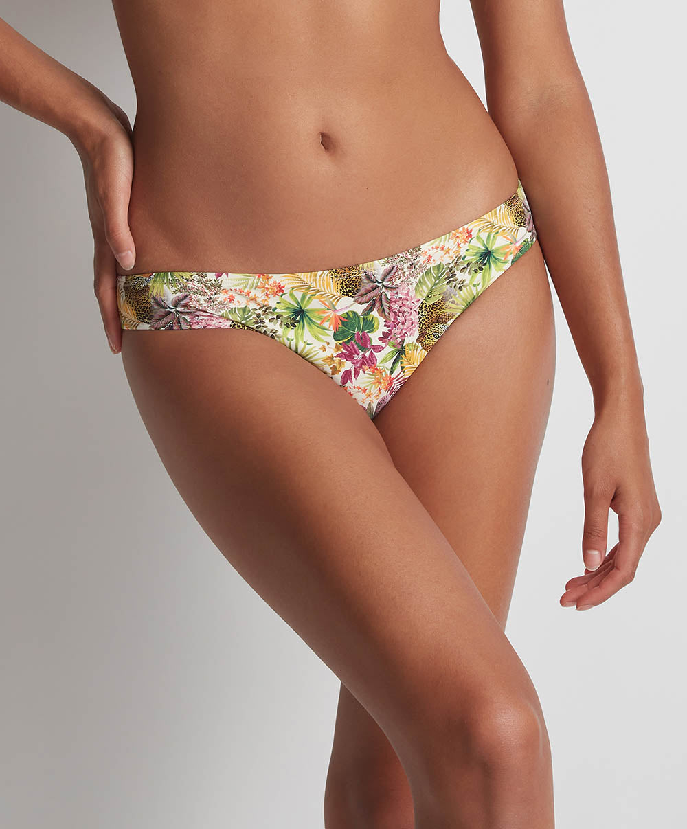Bas de maillot brésilien Exotic fever Tropical light Aubade Bain LK22-TROI