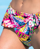 Maillot de bain slip à jupette La Frida Antigel multicolore Antigel Bain EBB0865-FC