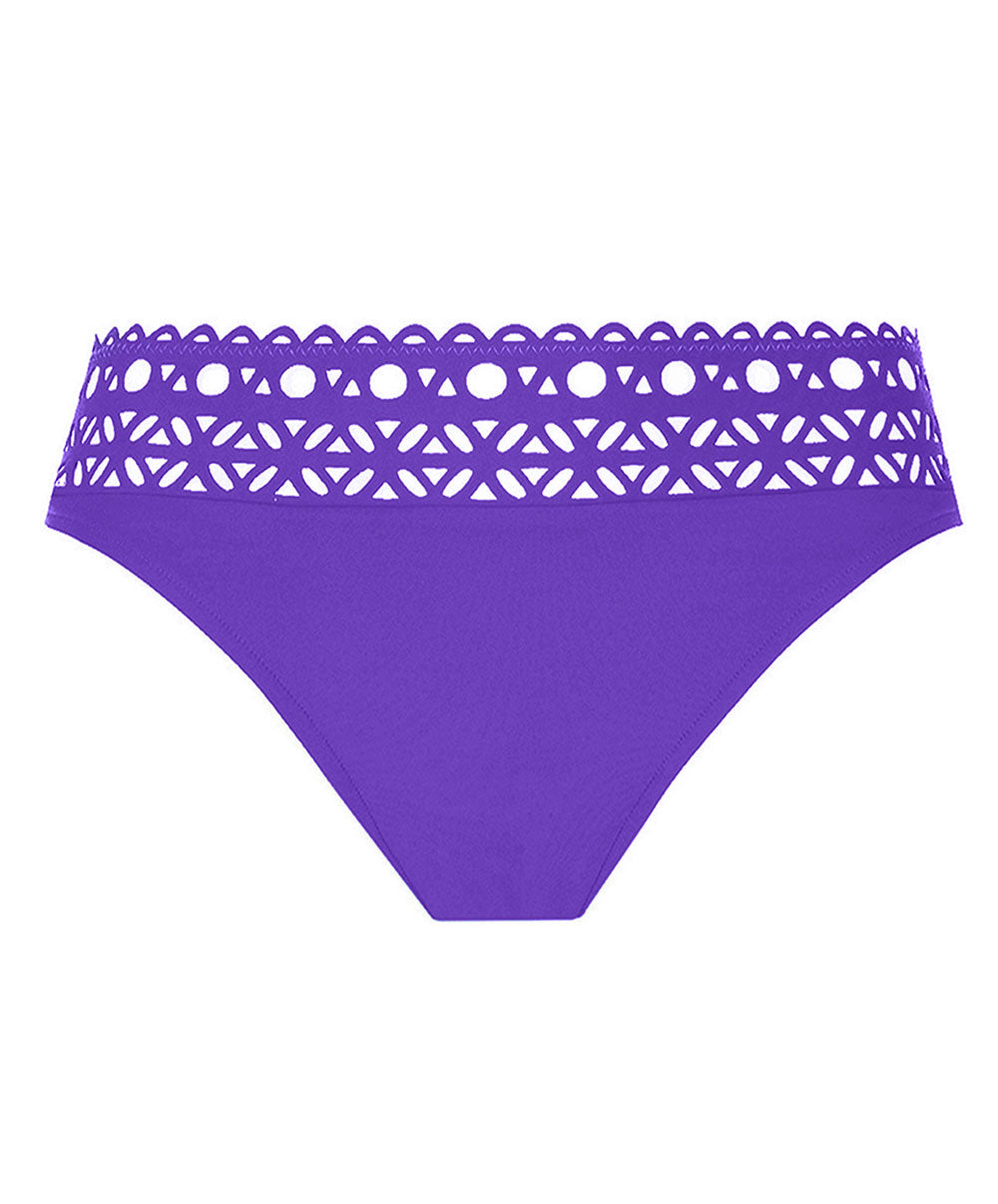 Slip de bain taille basse Lise Charmel bain Ajourage Couture iris ABA0415-IC