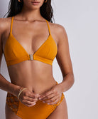 Haut de maillot triangle coque amovible Gipsy muse Saffron Aubade Bain 2P10-SAFF