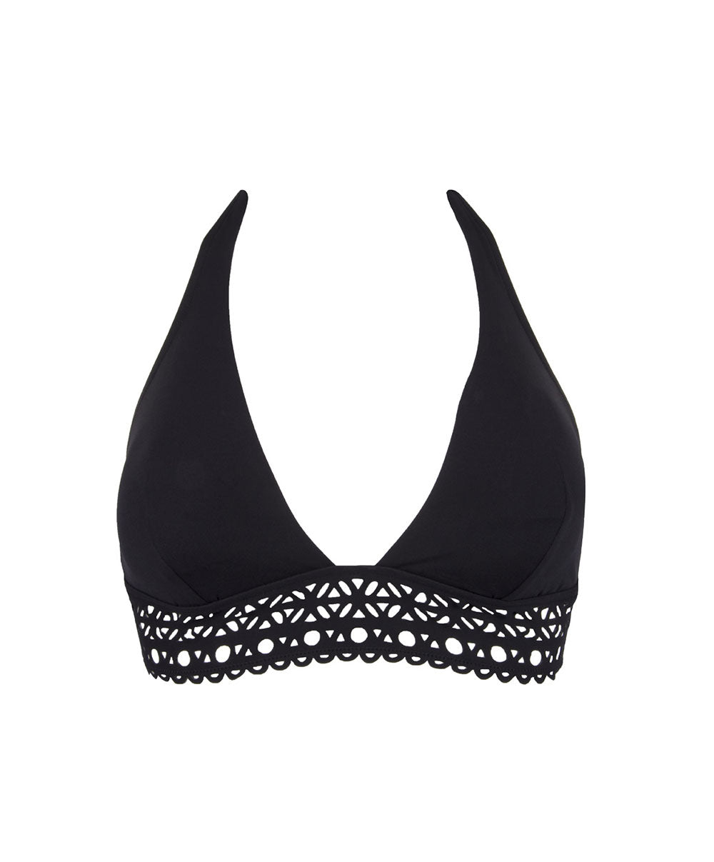 Maillot de bain triangle sans armatures Lise Charmel bain Ajourage Couture noir fashion ABA2015-NO 8