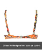 Maillot de bain triangle armatures L'Avatar Antigel bleu Antigel de Lise Charmel FBA3232-BA face