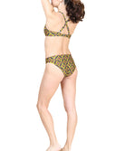 Maillot de bain triangle armatures La Muse Africa jaune Antigel Bain FBB3256-JA 