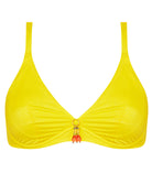 Maillot de bain triangle armatures La Muse des Vagues jaune Antigel Bain FBB3226-JA 100