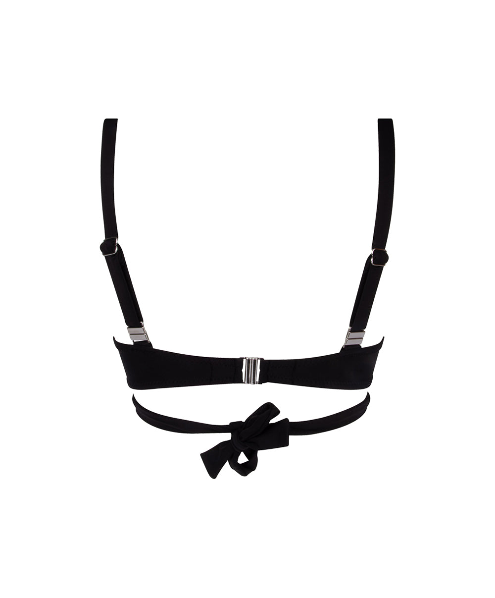 Maillot de bain triangle armatures La Chiquissima noir Antigel Bain FBB3214-NO 8