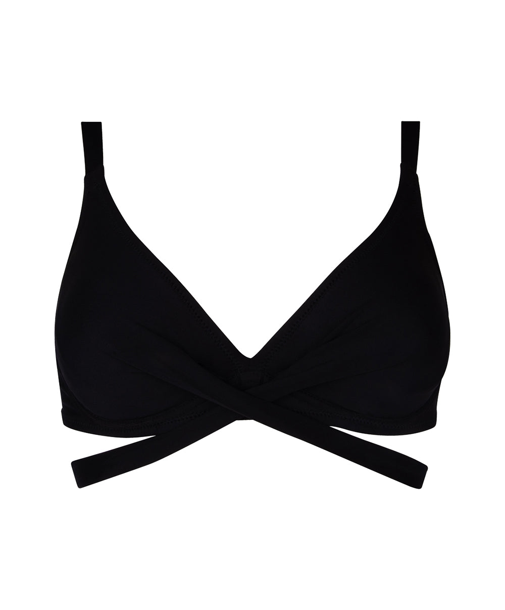 Maillot de bain triangle armatures La Chiquissima noir Antigel Bain FBB3214-NO 7