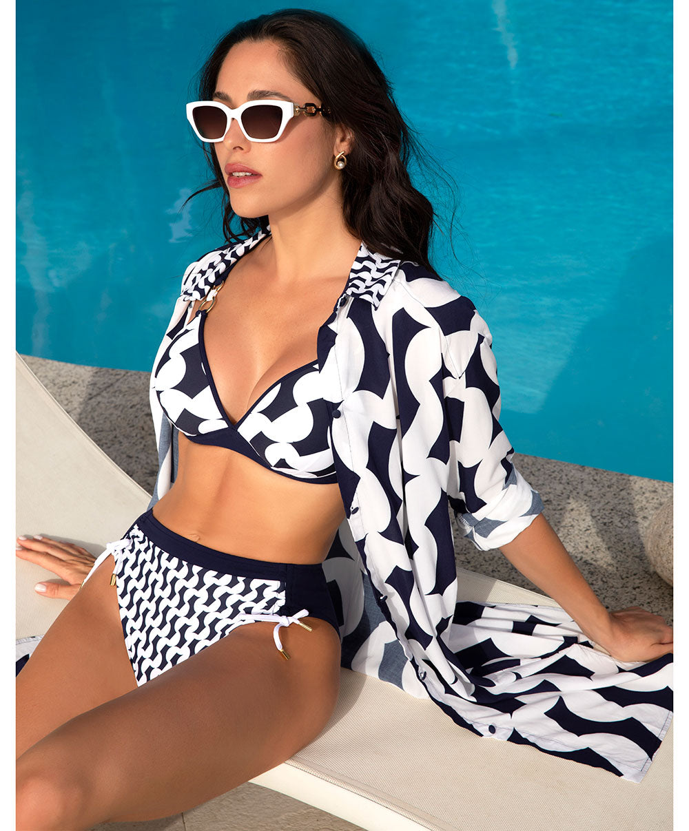 Maillot de bain triangle avec armatures Lise Charmel bain Croisière For Ever ABB2576-NC