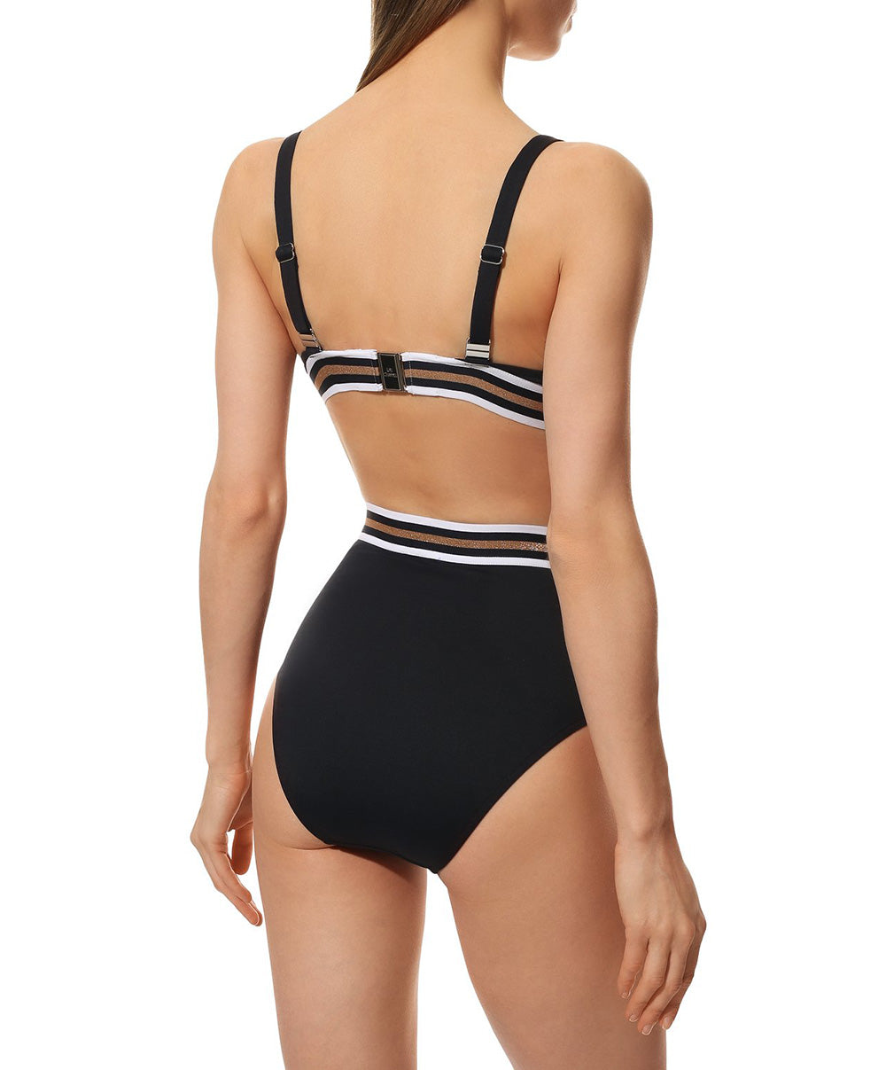 Maillot de bain triangle avec armatures Lise Charmel bain Énergie Nautique encre ABA2535-EN fashion