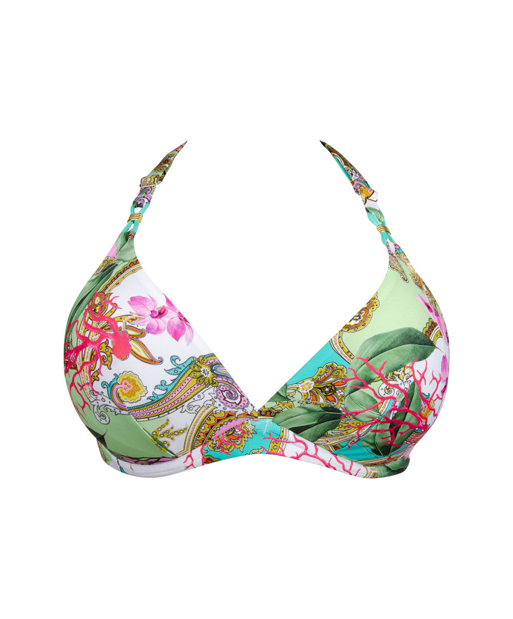 Maillot de bain triangle avec armatures Lise Charmel bain Splendeur Orchidée pink ABB2553-PO